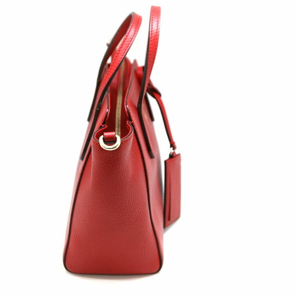 Gucci Handbag Shoulder Bag Leather Red - Picture 5 of 9